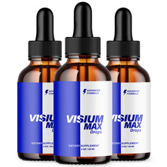 Visium Max Drops for Enhanced Vision Clarity and Optimal Eye Health (3-Pack)