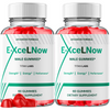 Image of Excel Now ACV Gummy Advanced Male Health Support Supplement ExcelNow 120 Gummies