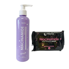 Prestige International Niacinamide Lotion + 1 Bar Niacinamide Soap
