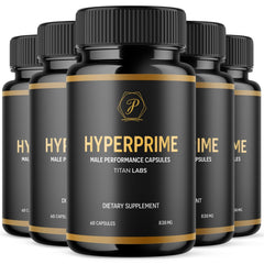 (5 Pack) Hyperprime Advanced Male Health Support Formula Hyper prime 300 Capsules