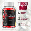 Image of (1 Pack) Turbo Hard Gummy Advanced Male Support Supplement TurboHard 60 Gummies