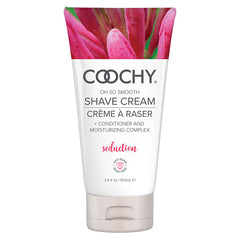 Coochy Rash-Free Moisturizing Shave Cream - Seduction Variant, Available in Multiple Sizes