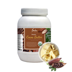 USDA Organic Unrefined Cocoa Butter 100% Pure Chocolate Smell