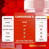Image of (5 Pack) CardioEase X Advanced Blood Health Support Cardio Ease X 300 Capsules