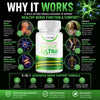 Image of (3 Pack) Nerve Zen Ultra Natural Brain Supplement NerveZen 180 Capsule