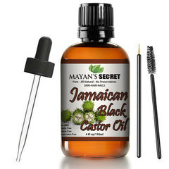 Jamaican Black Castor Oil for Hair Growth - 100% Pure Virgin Hot Oil Treatment Serum