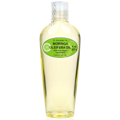 8 Oz Premium Organic Moringa Oleifera Oil - 100% Pure for Skin, Body, and Hair Care
