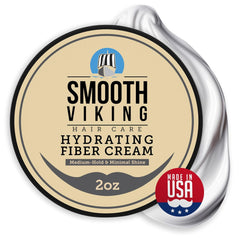 Men's Hydrating Hair Cream - Styling Gel for Matte Finish and Medium Hold (2 Ounces) for Daily Use