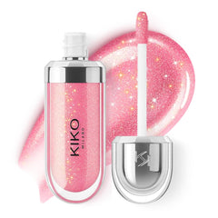 KIKO Milano 3D Hydra Lip Gloss - High Shine, Hydrating, Plumping, Non-Sticky Moisturizer for Lips