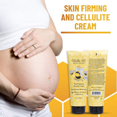 Body Buzz Cream - Advanced Cellulite and Skin Firming Cream for Pregnancy - Deeply Moisturizing Body Butter - 8 Ounce