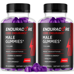 (2 Pack) Enduracore Gummys Advanced Male Support Formula Endura Core 120 Gummies