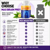 Image of (1 Pack) Max Brain Pro Advanced Natural Brain Support MaxBrainPro 60 Capsules