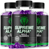 Image of (3 Pack) Supreme Alpha Gummys Male Support Supplement SupremeAlpha 180 Gummies