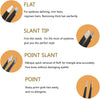 Image of Precision Tweezers Set (4+1 Pieces) with Travel Case - Professional Anti-Rust Alloy for Eyebrow, Facial Hair, and Ingrown Hair Removal for Both Men and Women