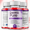 Image of (1 Pack) Derma Pure ACV Gummys 1000MG Advanced DermaPure Supplement 60 Gummies