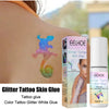 Image of Flash Tattoo Skin Glue Painting Eye Makeup Glitter Glitter Face Body Skin Tattoo Glue