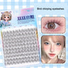 Image of Sunflower Comics Pure Desire Eyelash Simulation Natural Thickening Large Segmented Trilogy False Eyelash Laziness