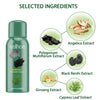 Image of Black Hair Spray Dense Nourishing Roots Shine Smooth Natural Black Hair Cover White Hair Conditioner Spray