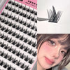 Image of Non adhesive pure wild demon false eyelashes manga natural segmented novice simulation beginner self-adhesive eyelashes