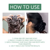 Image of Black Hair Spray Dense Nourishing Roots Shine Smooth Natural Black Hair Cover White Hair Conditioner Spray