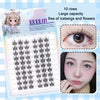 Image of Sunflower Comics Pure Desire Eyelash Simulation Natural Thickening Large Segmented Trilogy False Eyelash Laziness