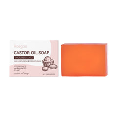 Castor Oil Shampoo Soap Gently Cleanses Scalp Naturally Fluffy, Soft, Moist And Moisturizing Shampoo