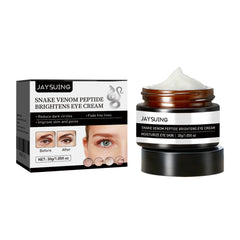 Snake Venom Peptide Brightening Eye Cream, Moisturizes And Restores Dry Lines And Eye Bags Revitalizing Eye Cream