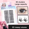 Image of Sunflower Comics Pure Desire Eyelash Simulation Natural Thickening Large Segmented Trilogy False Eyelash Laziness
