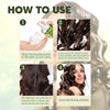 Image of Fluffy Curl Styling Mousse, Anti-Frizz Curl Moisturizing Treatment Foam Styling Mousse