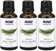 (3 Pack) NOW Pine Essential Oil - %100 Pine Needle - LEIXSTAR