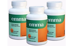 Emma Relief Supplement Pills Konsciens Keto for Gut Bloating (3 Pack-180 Capsules)