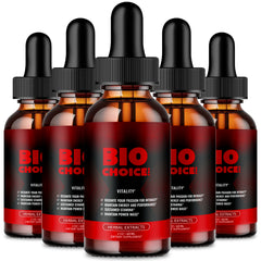 Biochoice Prostate Health Support Liquid Drops for Men (5-Pack)