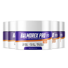Balmorex Pro Cream - 5 Pack for Relief and Recovery (1.5 Oz Each)