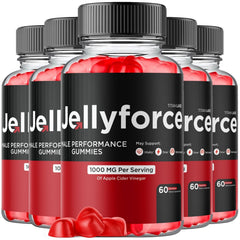 (5 Pack) Jellyforce Gummys Advanced Male Support Formula Jelly force 300 Gummies