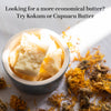 Image of 100% Pure Unrefined Cocoa Butter - Deep Moisturizing Formula for Skin, Reduces Scars and Stretch Marks, Soothes Dryness - 8 Oz Jar