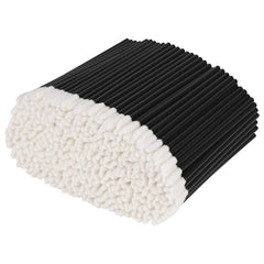 500PCS Disposable Lip Wands Applicators -  Lint-Free Lip Brush and Makeup Gloss Applicator Tool Kit in Black