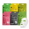 Image of Korean Essence Facial Sheet Mask Set - Moisturizing 12-Pack (Assorted 2 of Each)