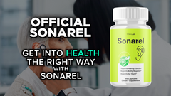 (3 Pack) Sonarel Pills Ear Health Support & Tinnitus Relief Sona Rel 180 Capsule