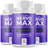 Image of (3 Pack) Nervo Max Nootropic Natural Nerve Support Formula NervoMax 180 Capsules