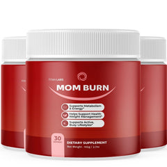 (3 Pack) Mom Burn Powder Weight Management Support Formula MomBurn 90 Servings