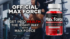 (2 Pack) Max Force Gummys Advanced Male Support Supplement MaxForce 120 Gummies