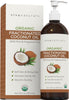 Image of Organic Fractionated Coconut Oil - Versatile Moisturizer for Skin and Hair, Ideal for Relaxing Massages and Essential Oil Blending, 16 Fl Oz