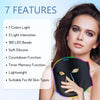 Image of Red Light Therapy Mask, 7 Color Red Light Therapy for Face, 3 Level Intensity LED Face Mask Light Therapy at Home for anti Aging, Silicone Soft LED Light Mask with Time Memory Function