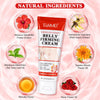 Image of Hibiscus and Honey Firming Cream for Belly and Thighs, Cellulite Treatment, Skin Tightening and Nourishing Formula for Men and Women, 2 x 80ML