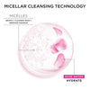 Image of Micellar Water with Rose Water and Glycerin, Hydrating Facial Cleanser & Makeup Remover, for All Skin Types, Vegan, Cruelty Free, 13.5 Fl Oz (400Ml), 1 Count