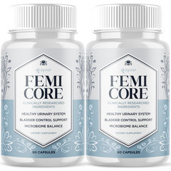 (2 Pack) Femicore for Women Advanced Wellness Max Support Femi Core 120 Capsules