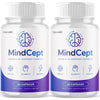 Image of (2 Pack) MindCept Nootropic All Natural Brain Supplement Mind Cept 120 Capsules