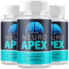 (3 Pack) Neuro Apex Pills Natural Brain Supplement NeuroApex 180 Capsules