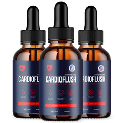 (3 Pack) Cardioflush Blood Health Support Drops Cardio Flush Vitamin 90 Servings