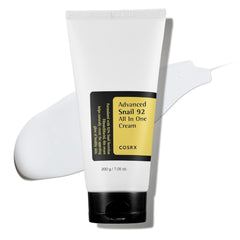 Snail Mucin 92% Moisturizer - Daily Repair Face Gel Cream for Dry and Sensitive Skin, Cruelty-Free, Paraben-Free, Sulfate-Free, Phthalate-Free, Korean Skincare (200g / 7.05 fl oz)